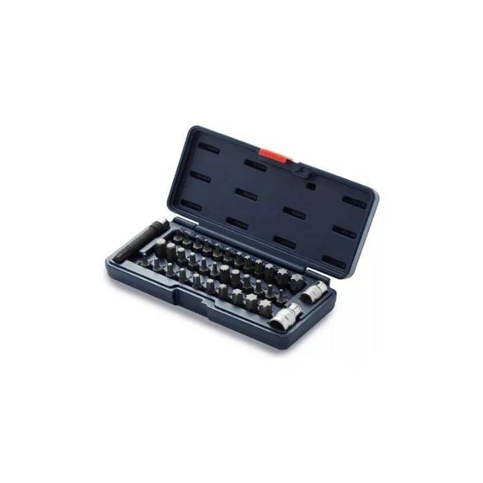 JGO. PUNTAS TORX/ALLEN/RIBE/MULTIESTRIADA 37PZS