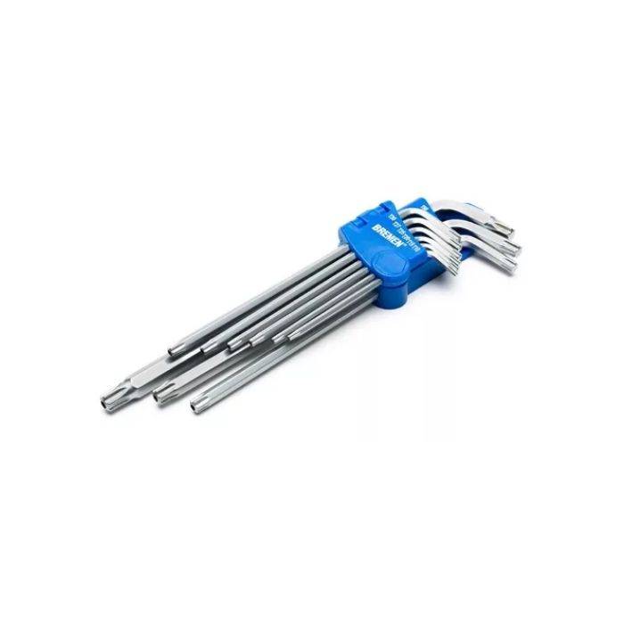 JUEGO DE LLAVE TORX TAMPER X 9 PIEZAS