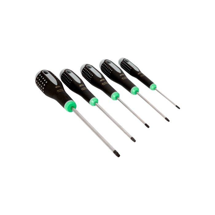 JUEGO DE 5 DESTORNILLADORES ERGO TORX