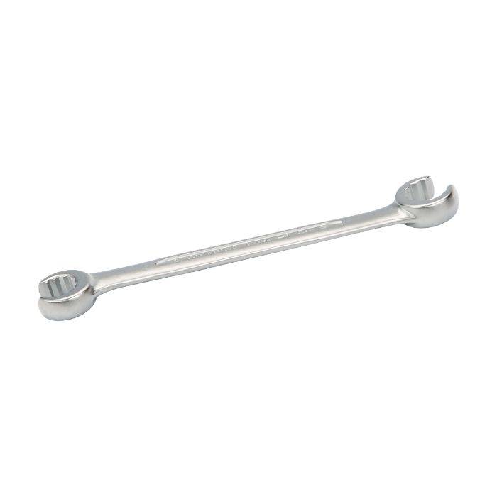 LLAVE FIJA ABIERTA ACODADA 17-19 MM