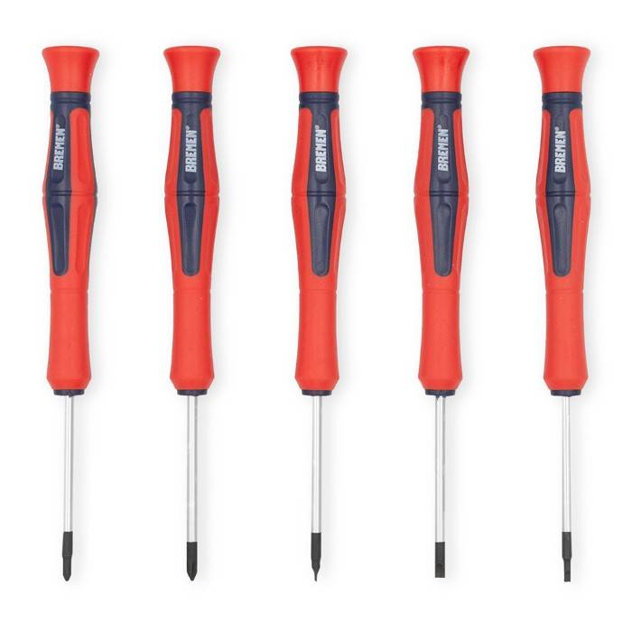 JGO. DESTORNILLADOR PERILLERO ELECTRINICA X 5 PZAS