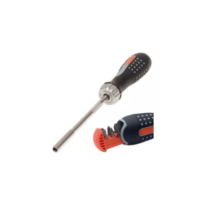 DESTORNILLADOR CON BITS (6 BITS).