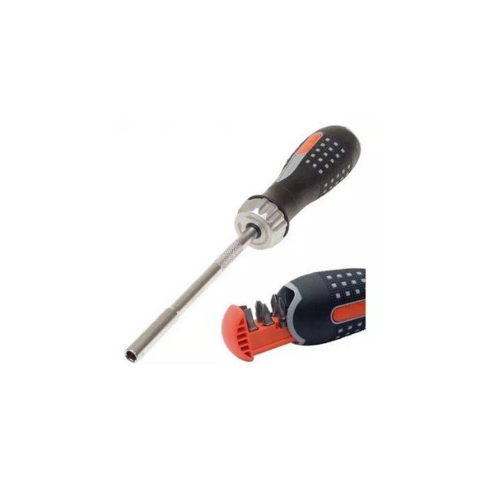 DESTORNILLADOR CON BITS (6 BITS).