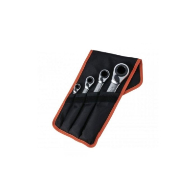 SET 4 LLAVES COMBINADAS C/CRIQUE EN MM