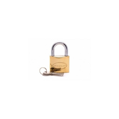 CANDADO WEMBLEY TITANIUM   25mm (3 LLAVES)