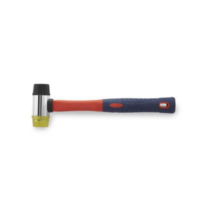 MARTILLO PVC Y GOMA MANGO TPR PUNTAS INTERCAMB.