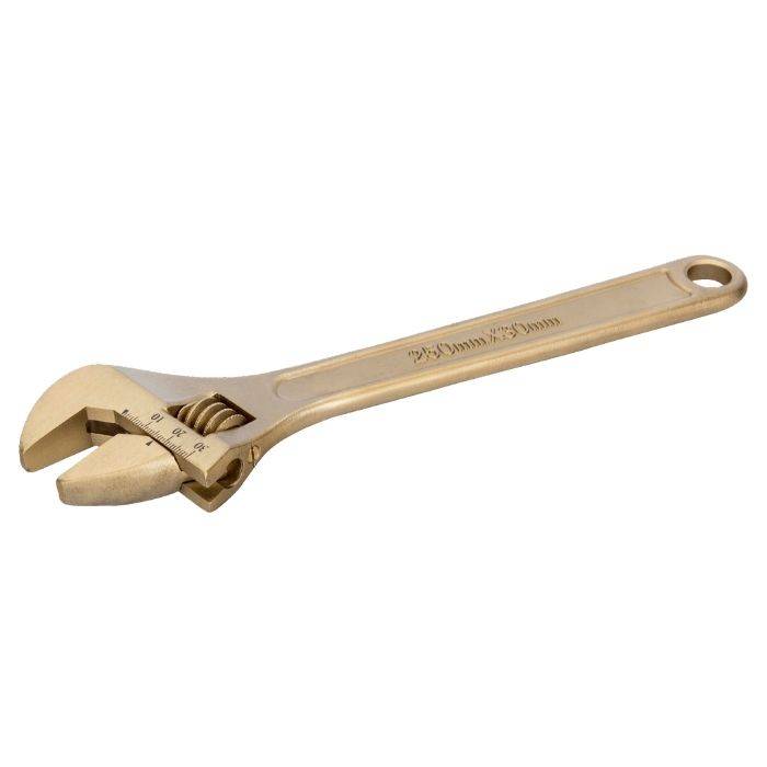 LLAVE AJUST. ANTICHISPA C/TCA CTRAL BCE/ALUM 300MM