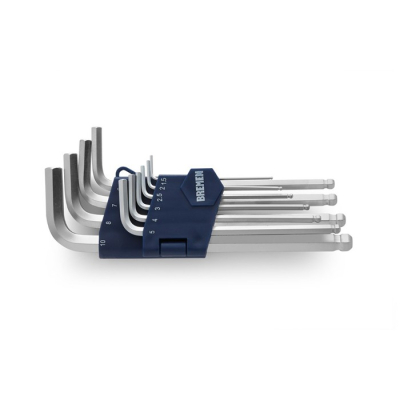 LLAVE ALLEN CARDANICA PTA BOLA PULGADA S2 X10PZAS.