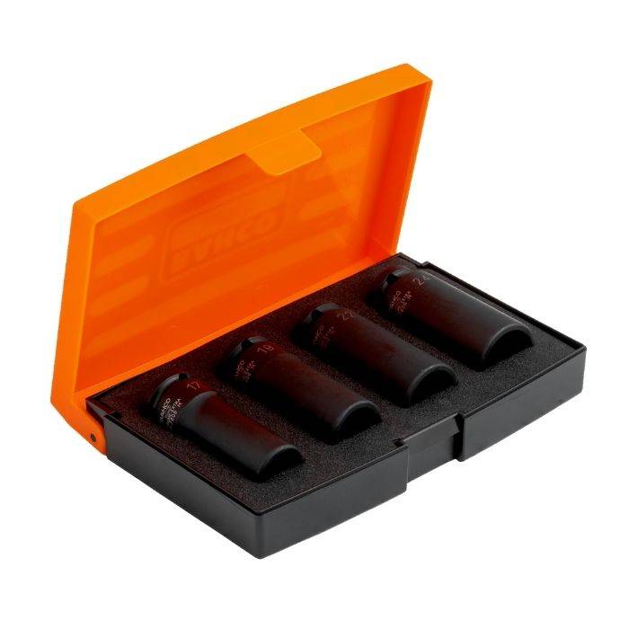 JGO.BCALLAVES IMPACTO HEX ENC 1/2 S.LARGA X4PZA