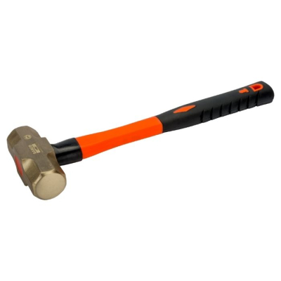 MARTILLO ANTICHISPA CABEZA Cu/AL MANGO FIBRA 5 KG.
