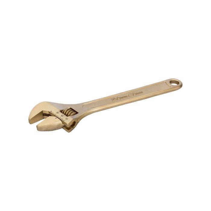 LLAVE AJUSTABLE ANTICHISPA BRONCE-ALUMINIO 250 MM